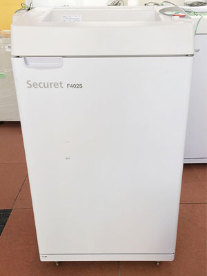 Securet F402S 中古シュレッダー